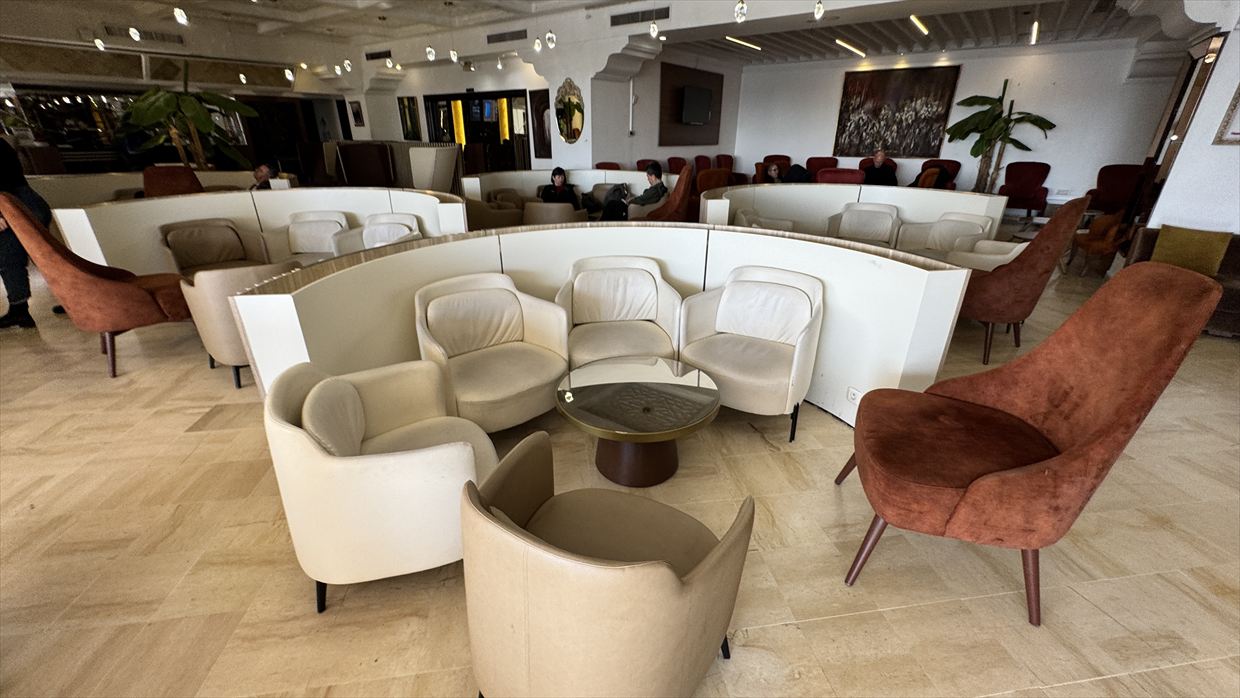 【ラウンジレポ】チュニス空港 チュニスエア ESPACE PRIVILEGE 25年3月13日