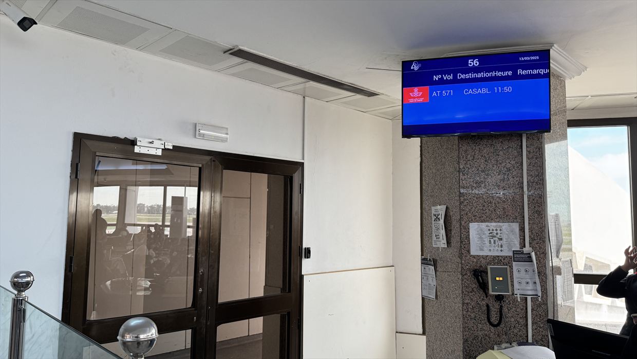 【フライトの様子】AT571 チュニス～カサブランカ　13Mar25 B737-800　エコノミークラス