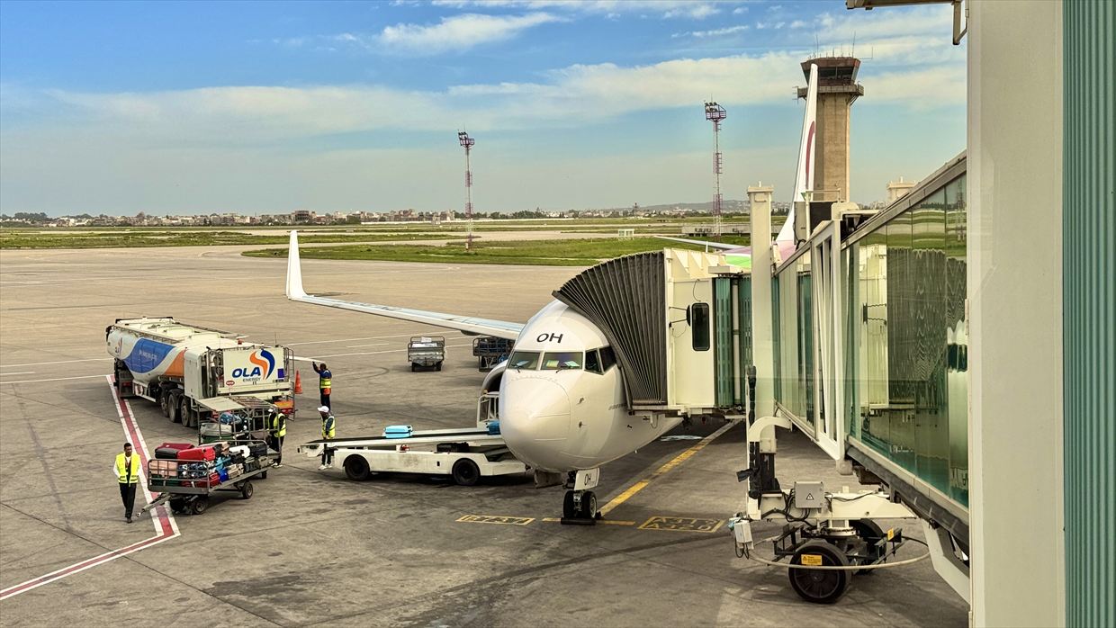 【フライトの様子】AT571 チュニス～カサブランカ　13Mar25 B737-800　エコノミークラス