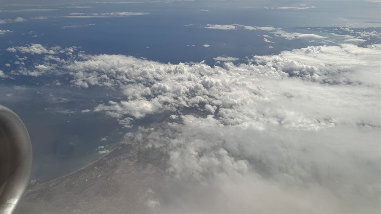 【フライトの様子】AT572 カサブランカ～チュニス 10Mar25 B737-800　エコノミークラス