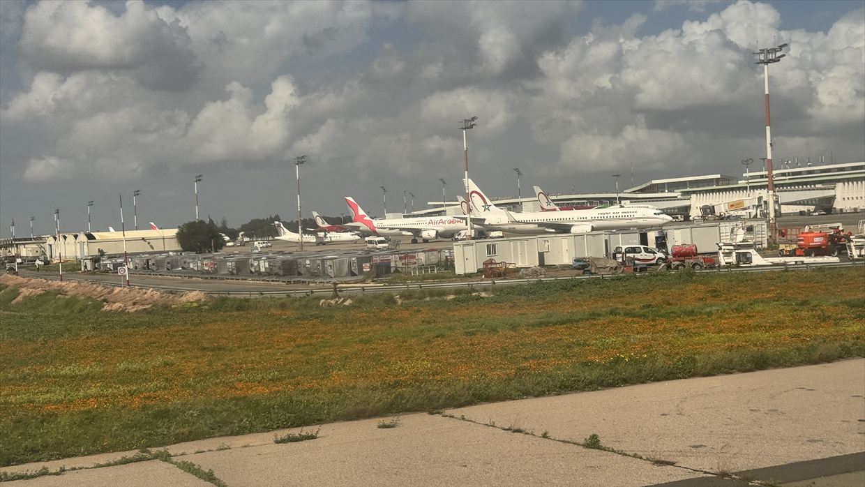 【フライトの様子】AT572 カサブランカ～チュニス 10Mar25 B737-800　エコノミークラス