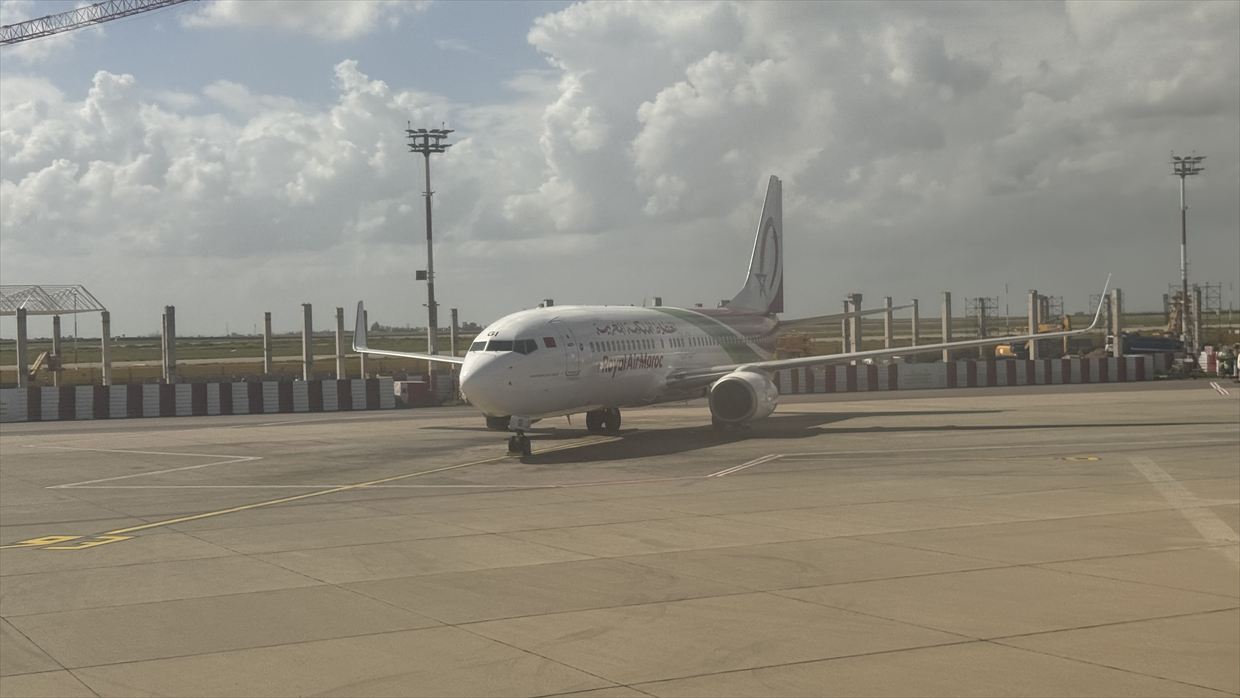 【フライトの様子】AT572 カサブランカ～チュニス 10Mar25 B737-800　エコノミークラス