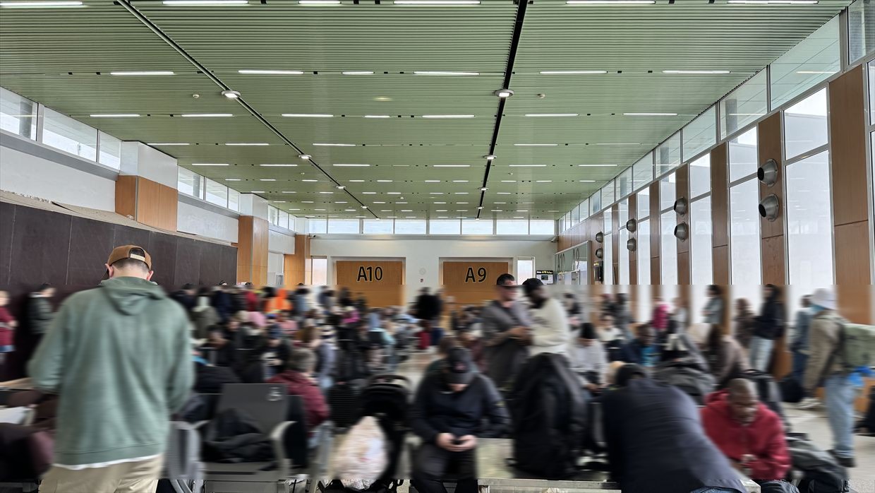 【フライトの様子】AT200 カサブランカ～ニューヨーク 14Mar25 B787-900 リバースヘリンボーン型ビジネスクラス