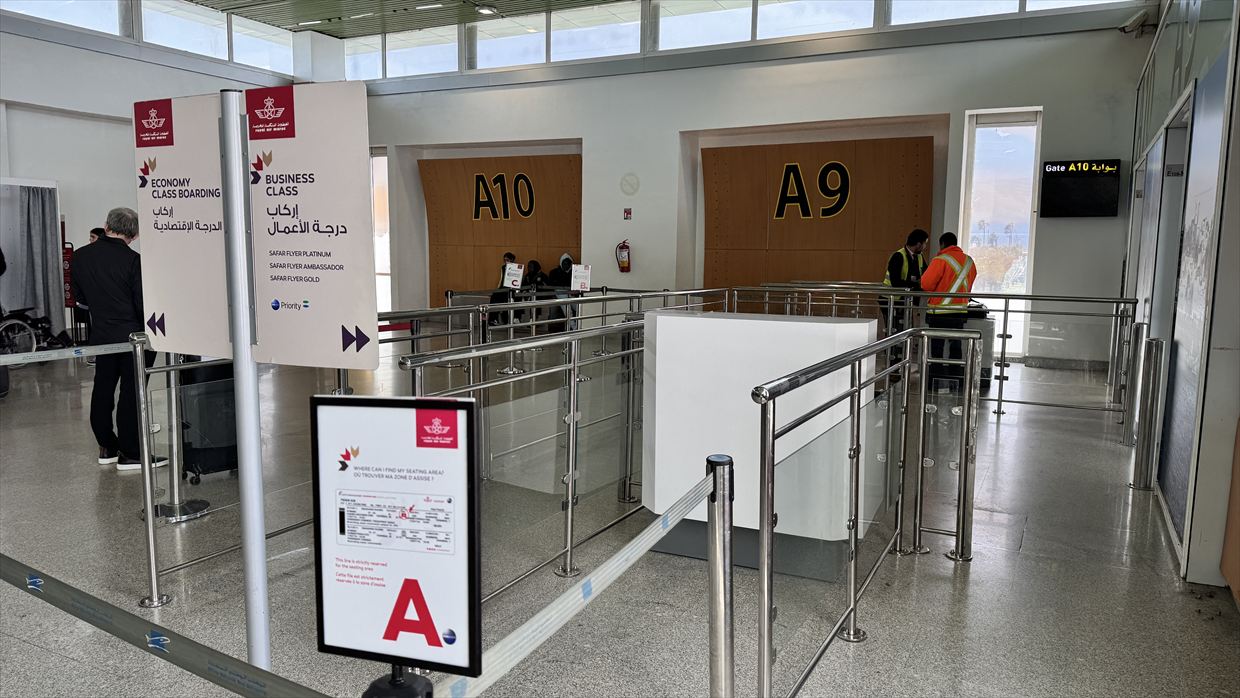 【フライトの様子】AT200 カサブランカ～ニューヨーク 14Mar25 B787-900 リバースヘリンボーン型ビジネスクラス