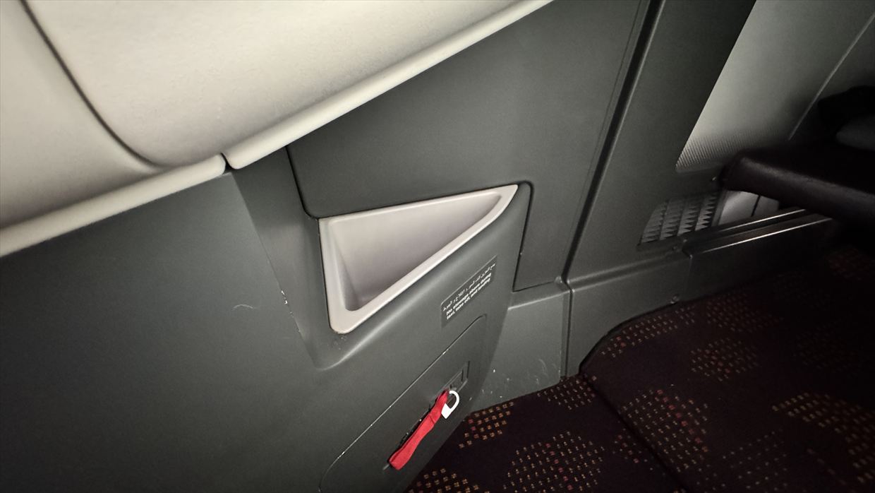 【フライトの様子】AT200 カサブランカ～ニューヨーク 14Mar25 B787-900 リバースヘリンボーン型ビジネスクラス