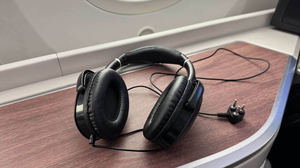 【フライトの様子】AT200 カサブランカ～ニューヨーク 14Mar25 B787-900 リバースヘリンボーン型ビジネスクラス