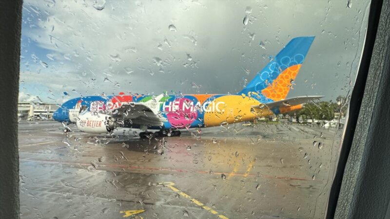 【フライトの様子】AT200 カサブランカ～ニューヨーク 14Mar25 B787-900 リバースヘリンボーン型ビジネスクラス