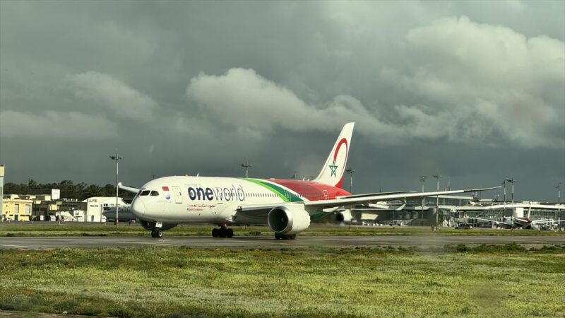 【フライトの様子】AT200 カサブランカ～ニューヨーク 14Mar25 B787-900 リバースヘリンボーン型ビジネスクラス