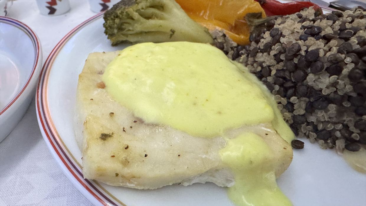 【機内食レポ】カサブランカ～ニューヨーク AT200便 ビジネスクラス 1 25年03月14日