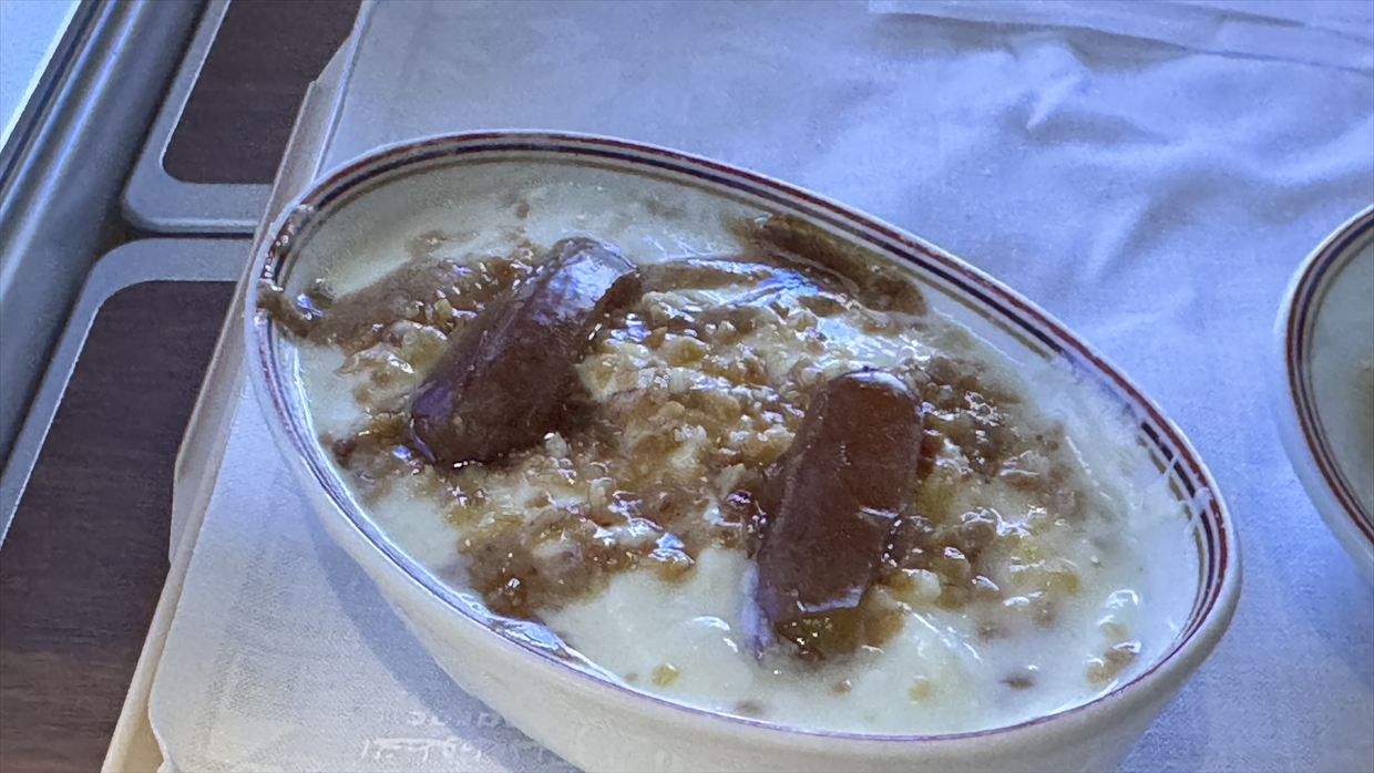 【機内食レポ】カサブランカ~ニューヨーク AT200便 ビジネスクラス 到着前の軽食 25年03月14日