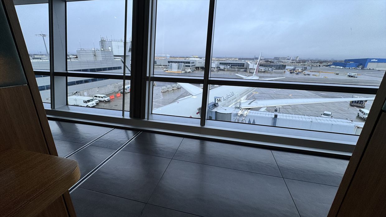 【ラウンジレポ】JFK アメリカン航空 ファーストクラスラウンジ SOHO LOUNGE 25年3月