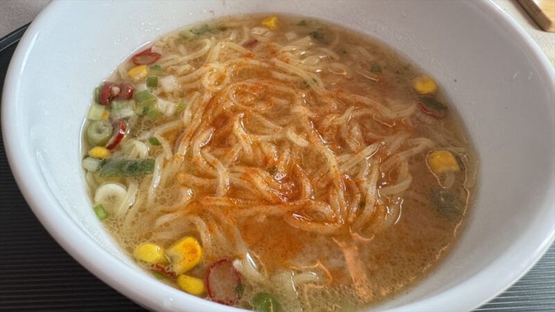 JALオリジナル ヌードルJAL特製『九州じゃんがら』 とんこつ風味噌ラーメン