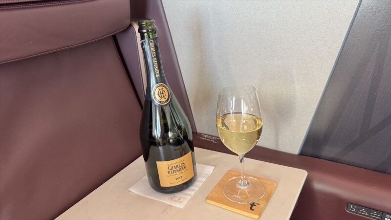 【機内食レポ】JAL5便 ニューヨーク～羽田 ファーストクラス アラカルト2 25年03月