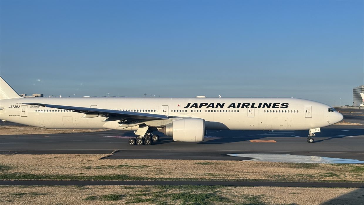 【フライトの様子】JAL5 ニューヨーク~羽田 16Mar25 JALフラグシップ機 A350-1000 ★ファーストクラス★