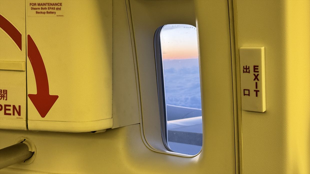 【フライト&機内食レポ】中部~台北 CX531便 エコノミークラス 25年04月