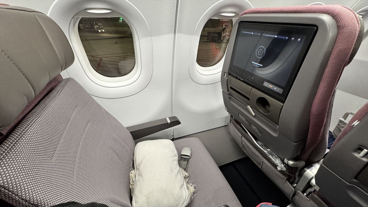 【フライト＆機内食レポ】台北～香港 CX469便 エコノミークラス エアバスA321neo 25年04月