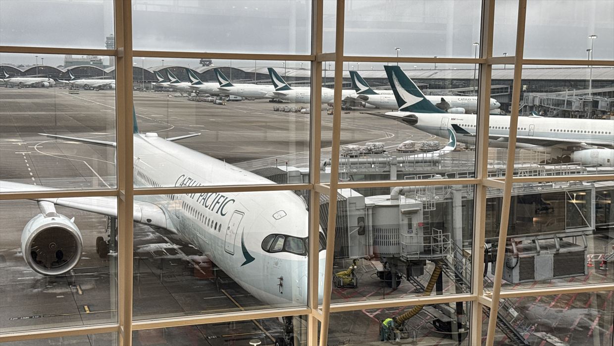 【ラウンジレポ】ラウンジ巡りの旅 2日目香港空港編 キャセイパシフィック The Wing ファースト＆ビジネスクラス 25年4月