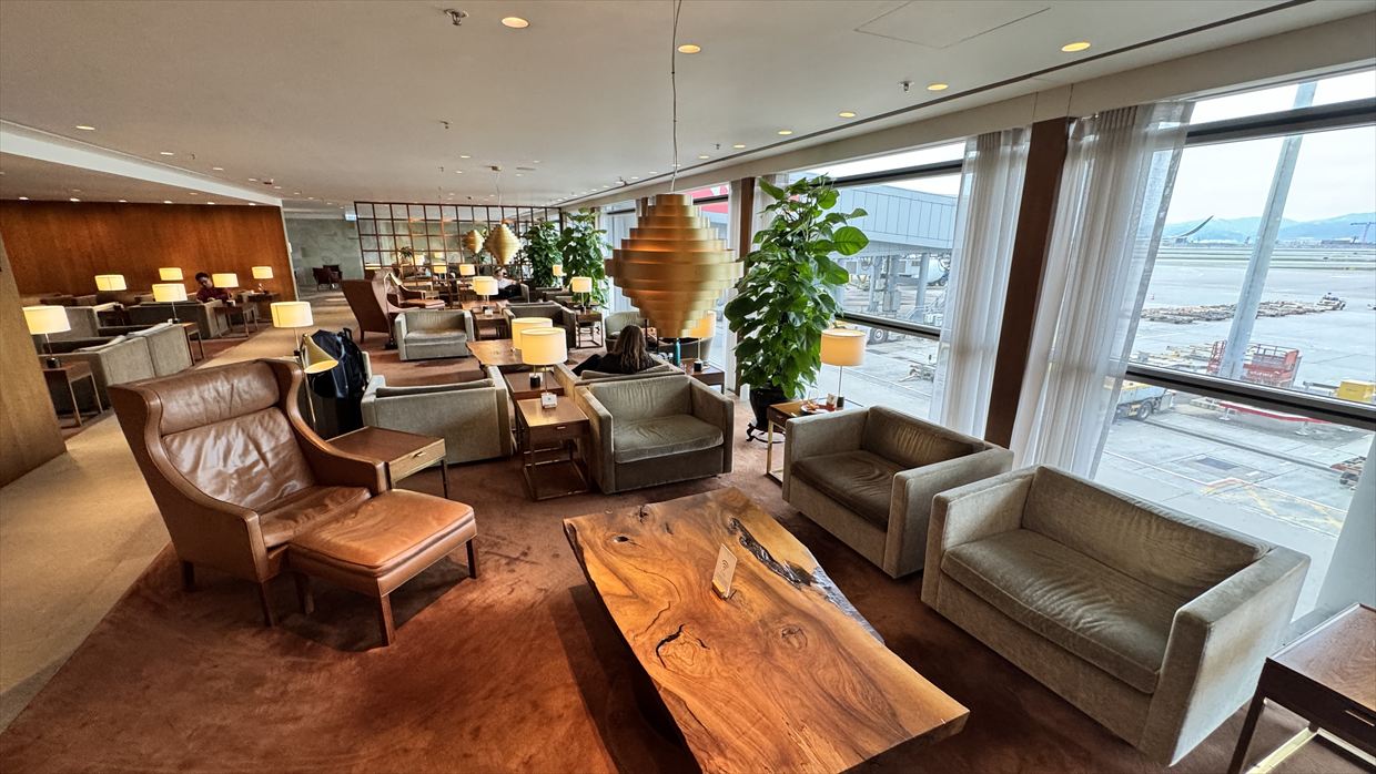 【ラウンジレポ】ラウンジ巡りの旅 2日目香港空港編 キャセイパシフィック The Pier ファースト＆ビジネスクラス 25年4月