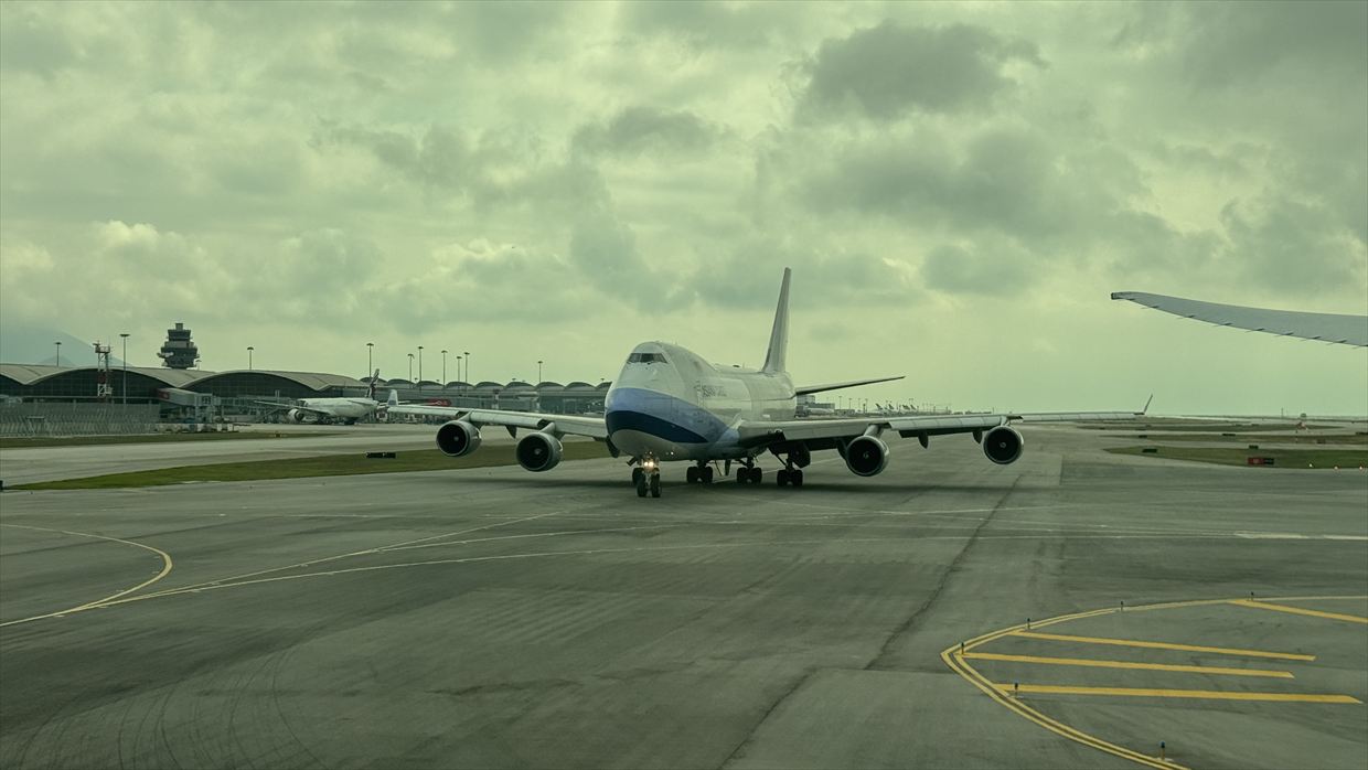 【フライトの様子】JAL26 香港～羽田 Apr25 B787-900型機 普通席