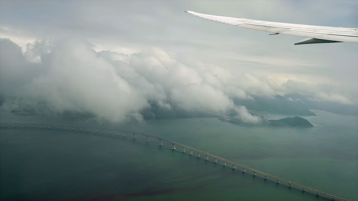 【フライトの様子】JAL26 香港～羽田 Apr25 B787-900型機 普通席
