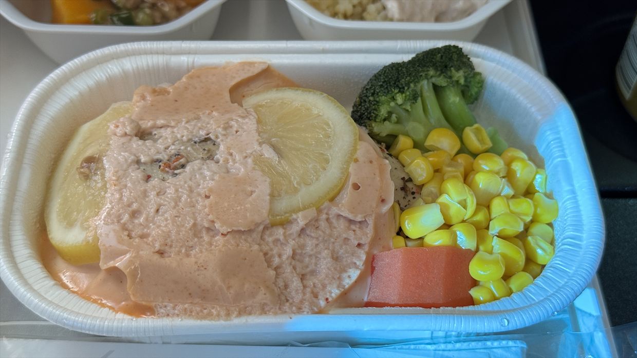 【機内食レポ】香港~那覇 JAL26便 エコノミークラス 25年04月