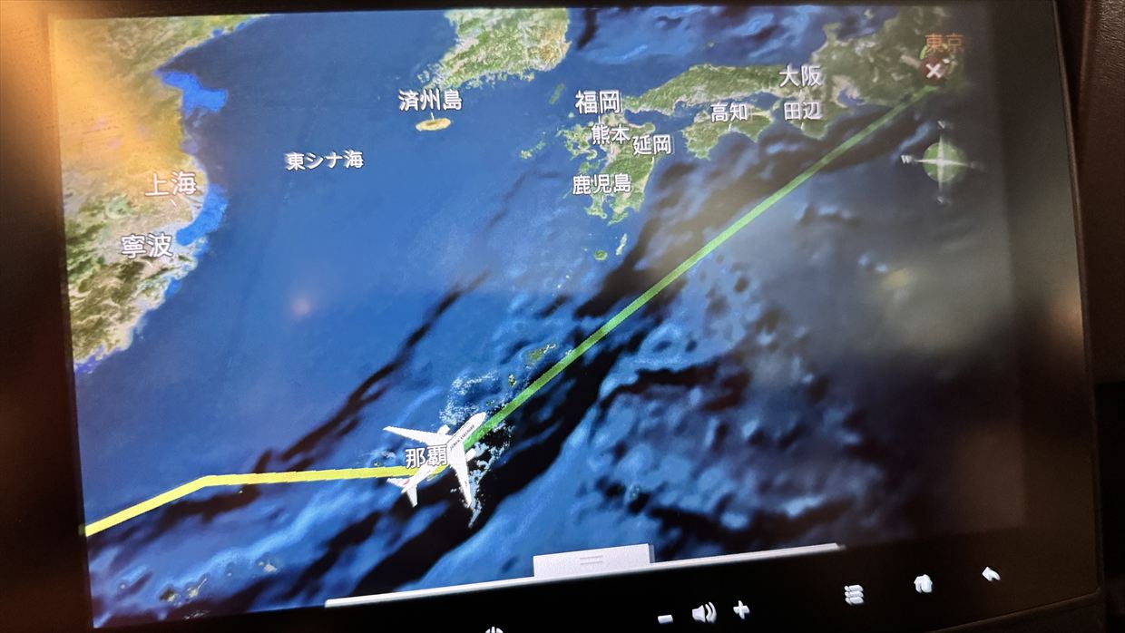 【フライトの様子】JAL26 香港～羽田 Apr25 B787-900型機 普通席