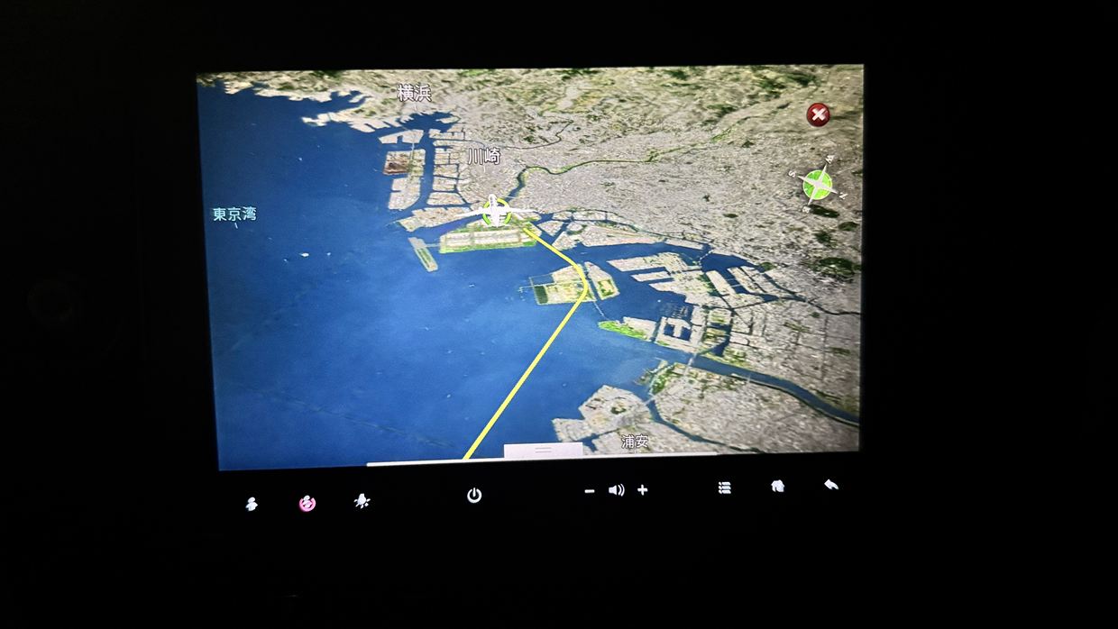 【フライトの様子】JAL26 香港～羽田 Apr25 B787-900型機 普通席