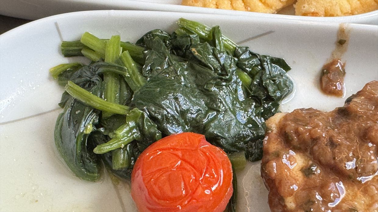 メカジキのソテー シナモン風味