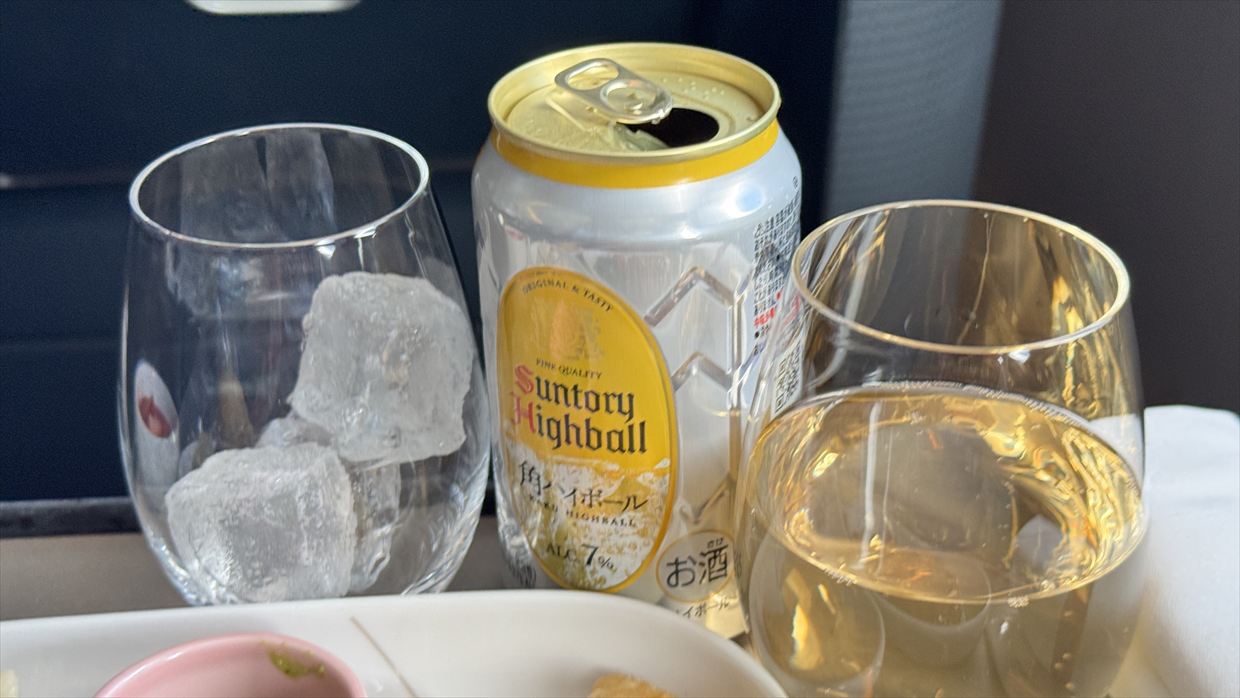 【機内食レポ】羽田～那覇 JAL921便 ファーストクラス　夕食 25年04月15日