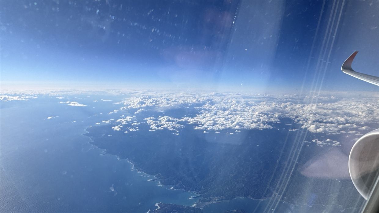 【フライトの様子】JAL921 羽田～那覇 Apr25 A350-900型機 ファーストクラス