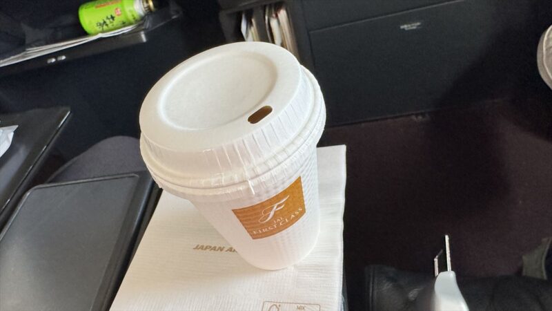 【機内食レポ】羽田～那覇 JAL921便 ファーストクラス　夕食 25年04月15日