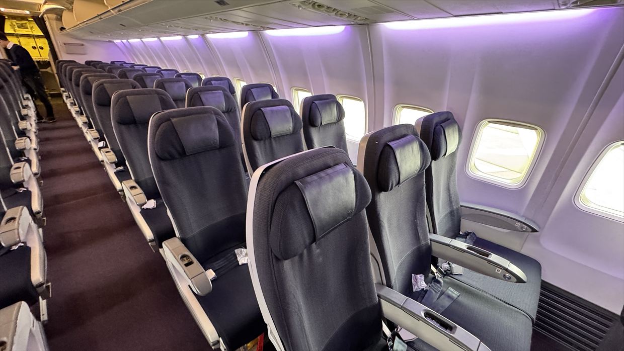 【フライトの様子】JAL201 羽田~中部 Apr25 B737-800型機 普通席