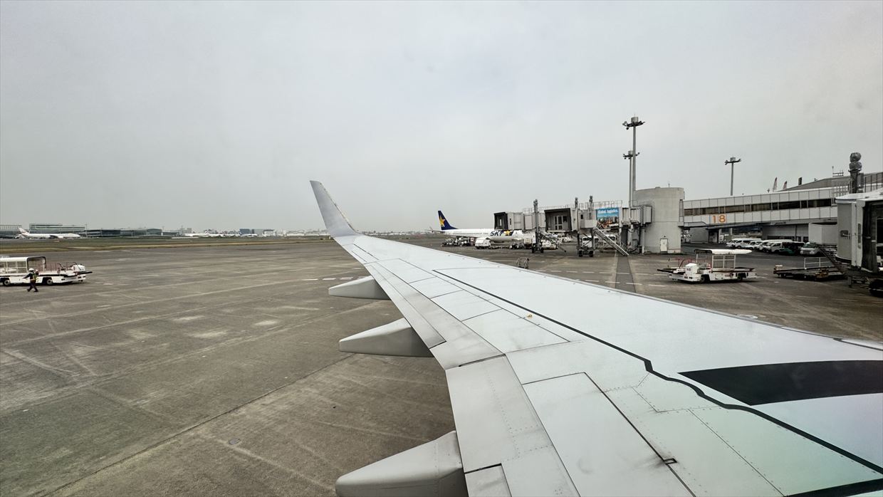 【フライトの様子】JAL201 羽田~中部 Apr25 B737-800型機 普通席