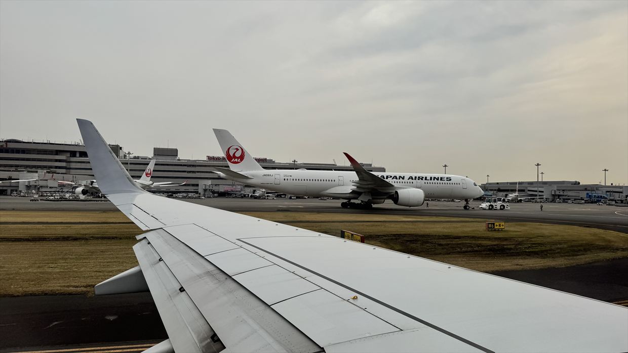 【フライトの様子】JAL201 羽田~中部 Apr25 B737-800型機 普通席