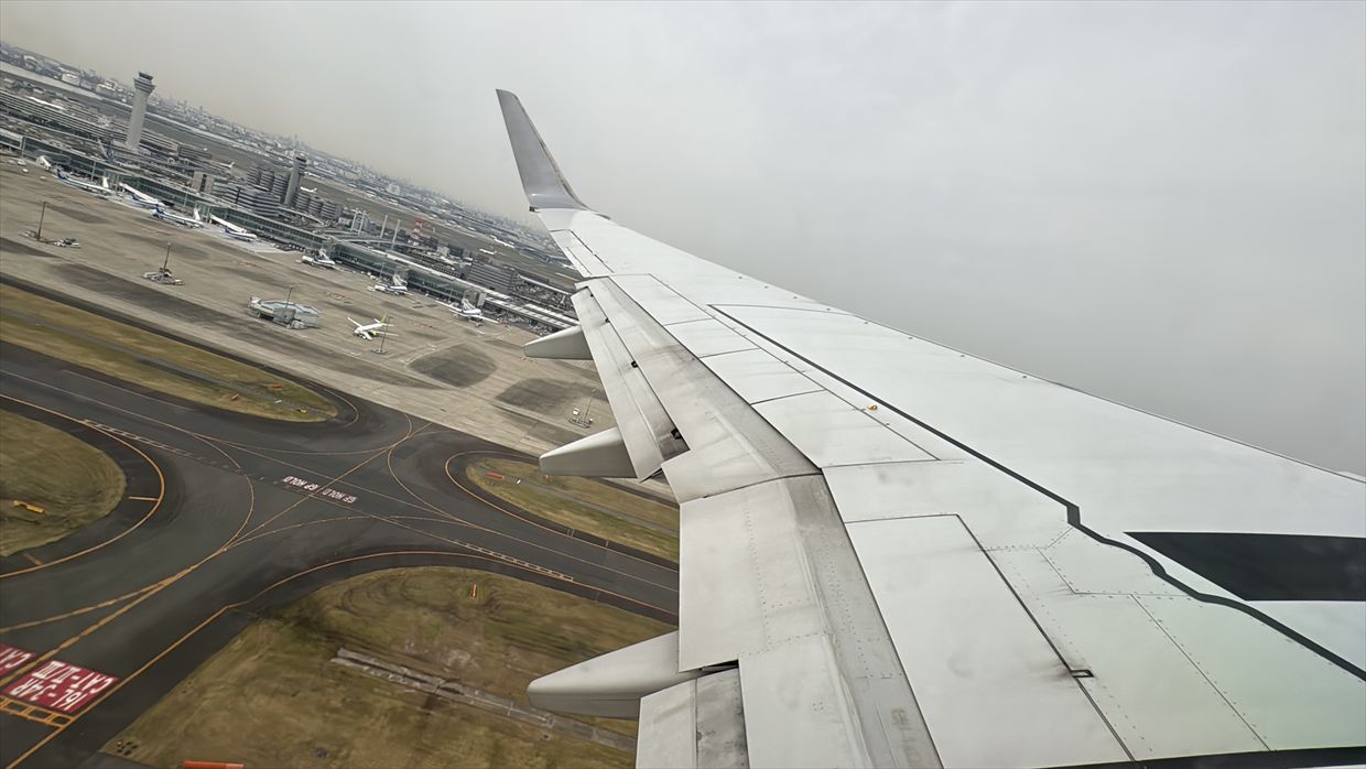 【フライトの様子】JAL201 羽田~中部 Apr25 B737-800型機 普通席