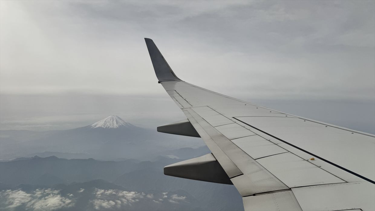 【フライトの様子】JAL201 羽田~中部 Apr25 B737-800型機 普通席