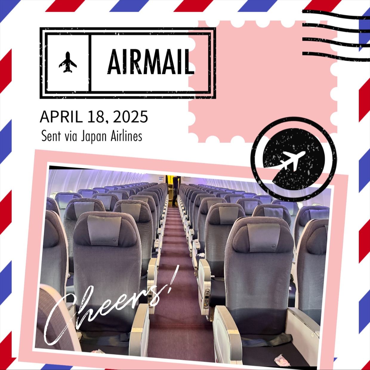 【フライトの様子】JAL201 羽田~中部 Apr25 B737-800型機 普通席