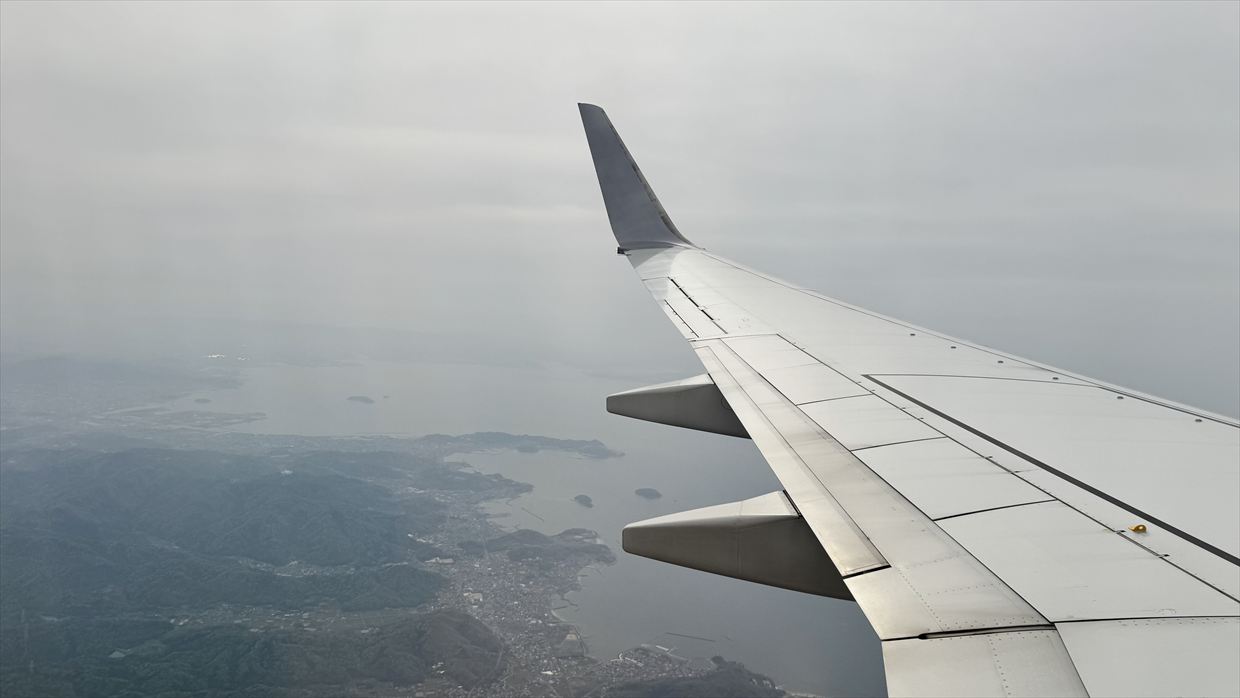 【フライトの様子】JAL201 羽田~中部 Apr25 B737-800型機 普通席