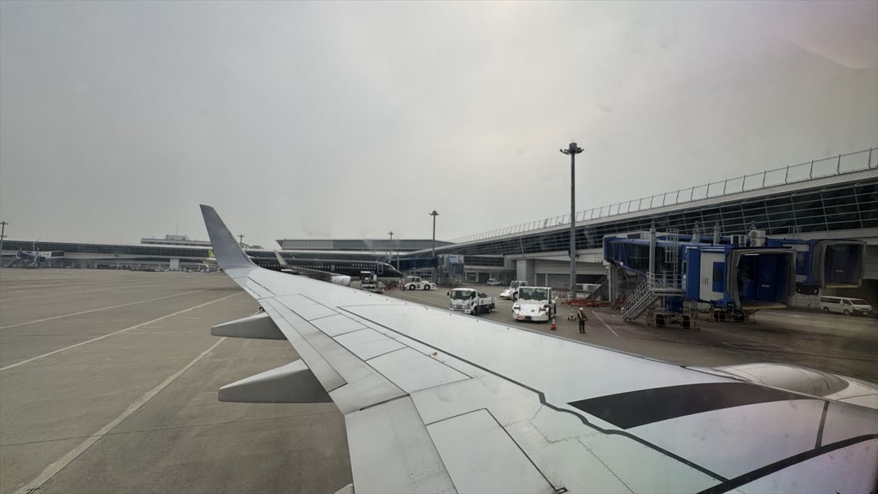 【フライトの様子】JAL201 羽田~中部 Apr25 B737-800型機 普通席