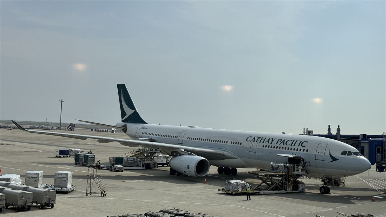 【フライト&機内食レポ】中部~台北 CX531便 エコノミークラス 25年04月