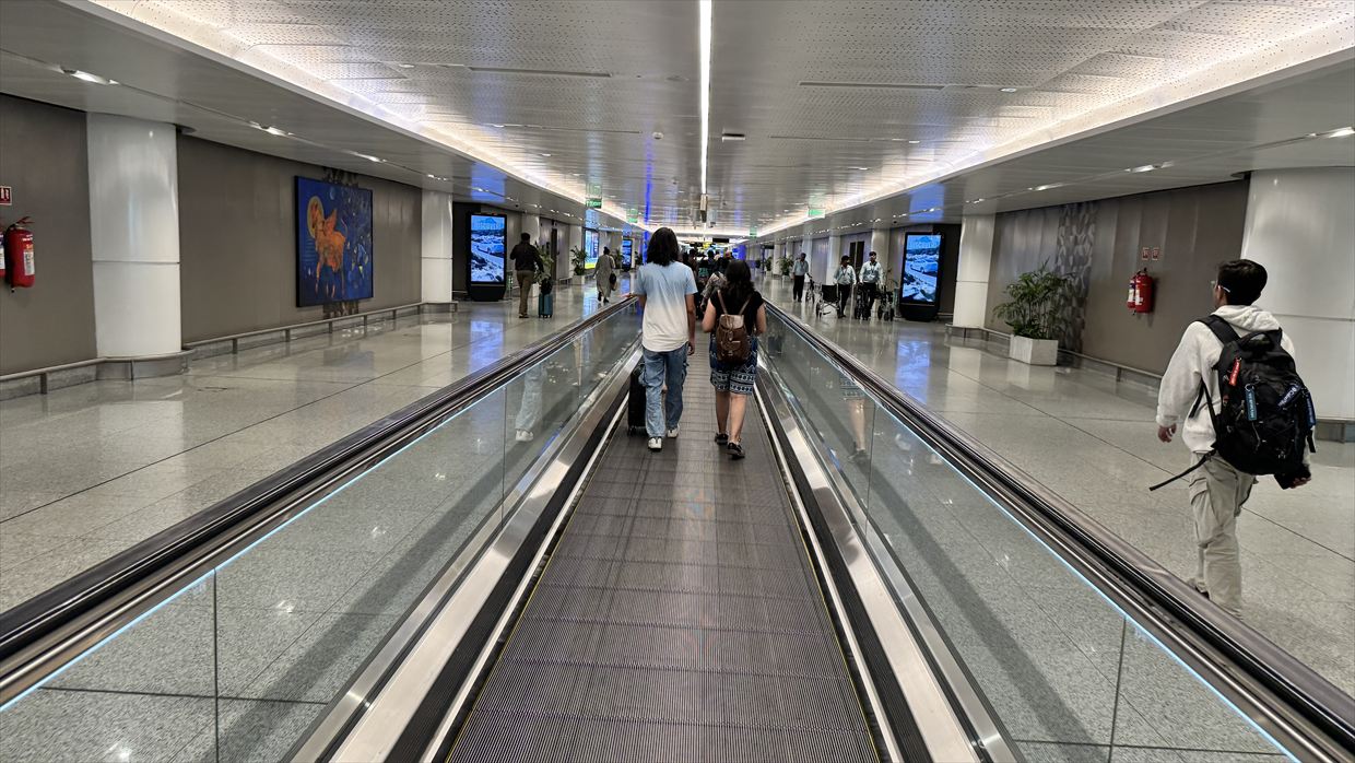 【フライトの様子】SKY SUITYEⅢ ビジネスクラス JAL30 デリー～羽田 May25 B787-900型機