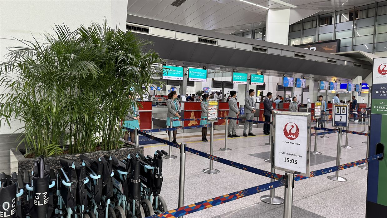 【フライトの様子】SKY SUITYEⅢ ビジネスクラス JAL30 デリー～羽田 May25 B787-900型機