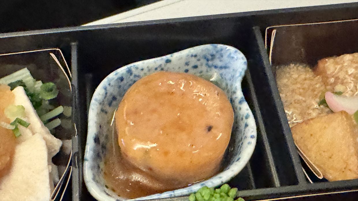 【機内食レポ】デリー~羽田 JAL30便 ビジネスクラス メインのお食事 25年05月