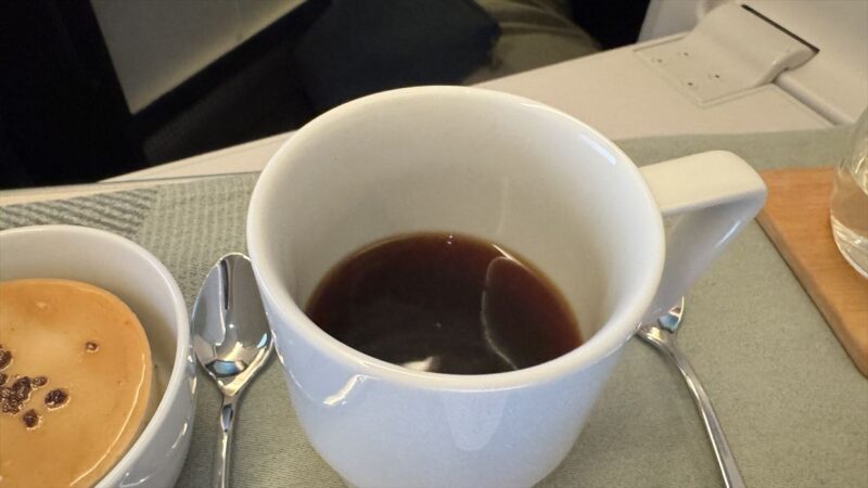 【機内食レポ】デリー~羽田 JAL30便 ビジネスクラス メインのお食事 25年05月