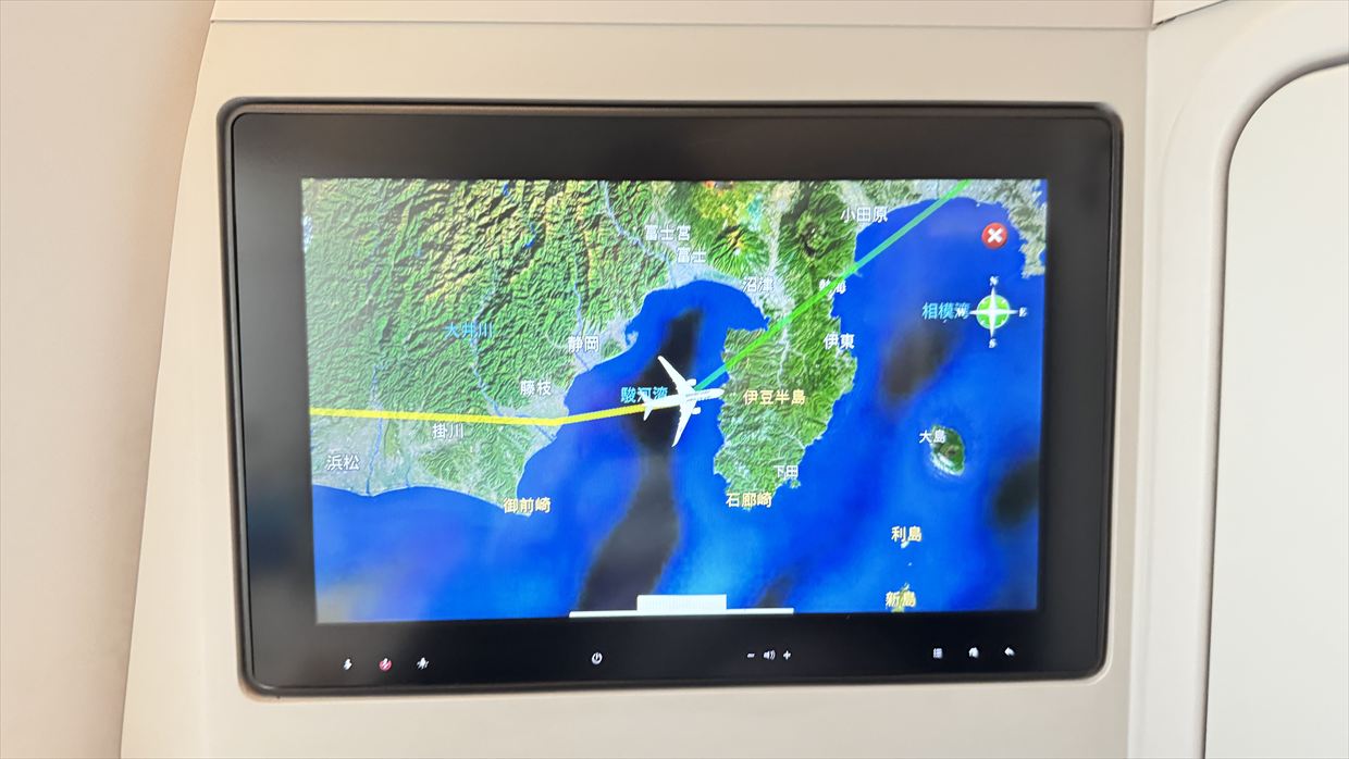 【フライトの様子】SKY SUITYEⅢ ビジネスクラス JAL30 デリー～羽田 May25 B787-900型機