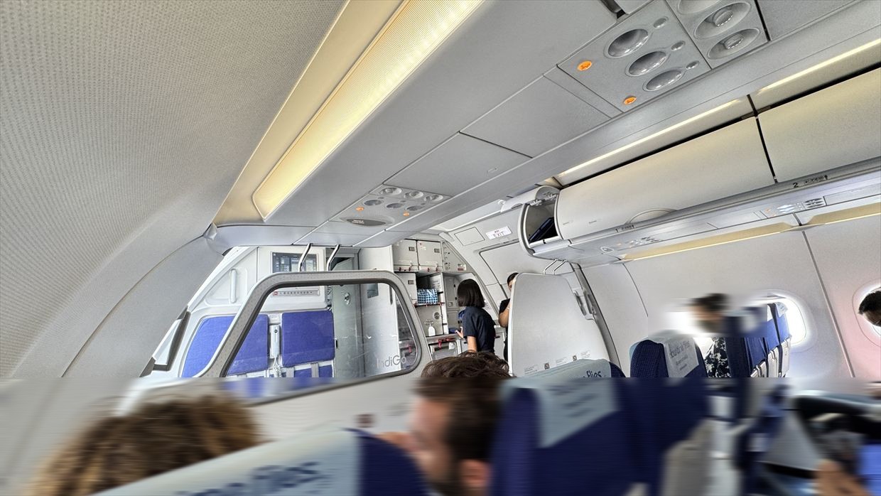 【フライトの様子とレーの観光風景】IndiGo航空 6E2015 レー～デリー May25 A320型機