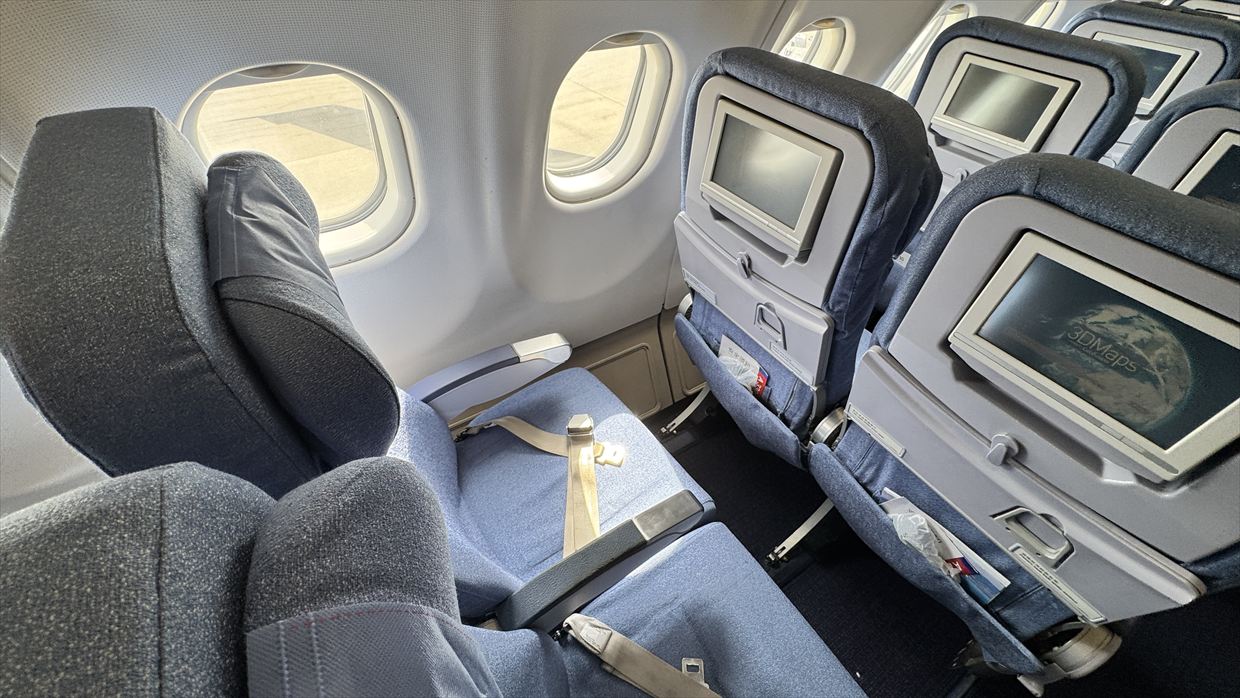 【フライトの様子】CA930 成田～上海浦東 Jun25 A330-300型機 エコノミークラス