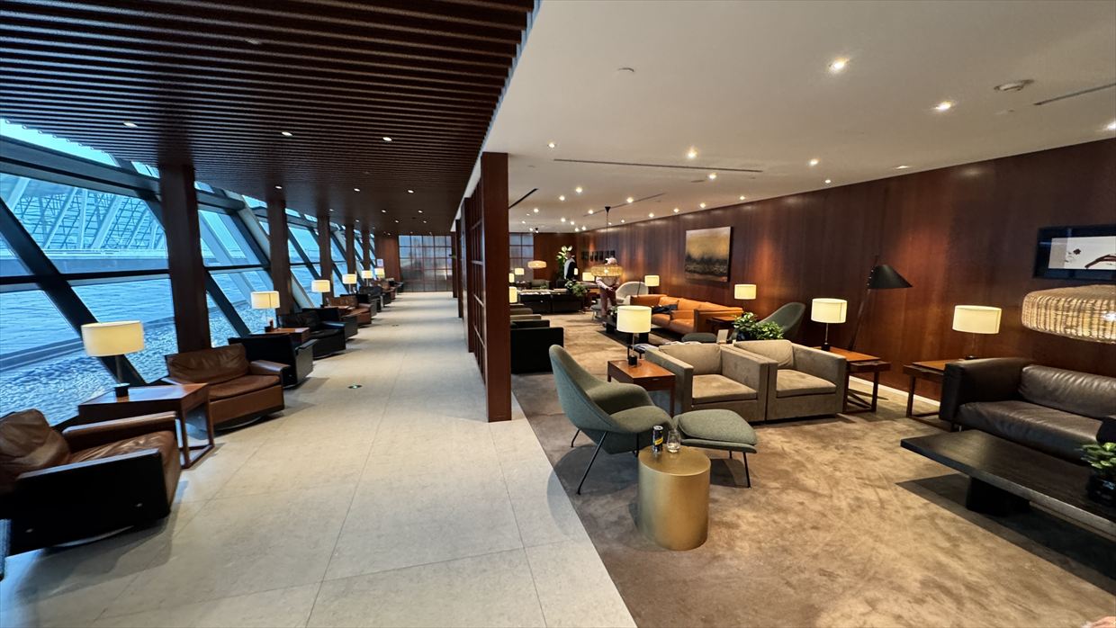 【ラウンジレポ】上海浦東空港 ターミナル2 キャセイパシフィックラウンジ 25年6月