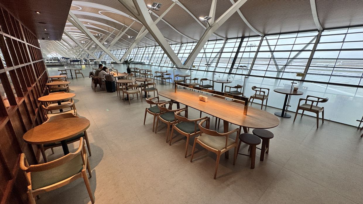 【ラウンジレポ】上海浦東空港 ターミナル2 キャセイパシフィックラウンジ 25年6月