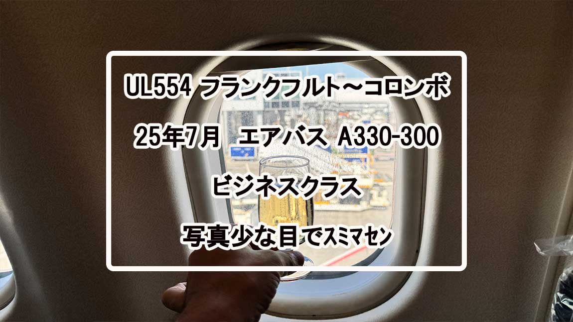 UL554-フライトレポ